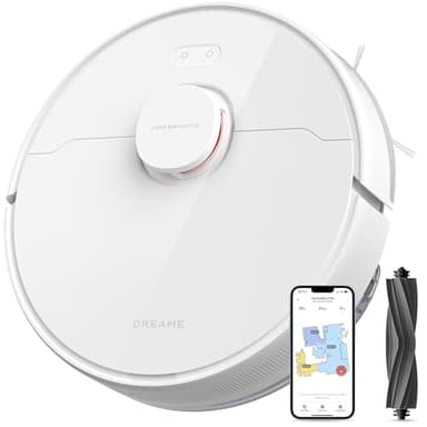 Dreame D10s Robot Vacuum Cleaner and Mop, 5000Pa Power Suction, LDS Navigation, Up to 280 Minutes Runtime, App Control, AU Model