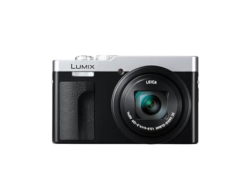 Panasonic 4K Compact Travel Camera with Leica DC 30x Zoom Lens, 20.3 MP MOS Sensor, USB C Charger, Silver (DC-TZ99GN-S)