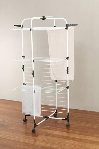 L.T. Williams 3 Tier Foldable Clothes Airer 4637