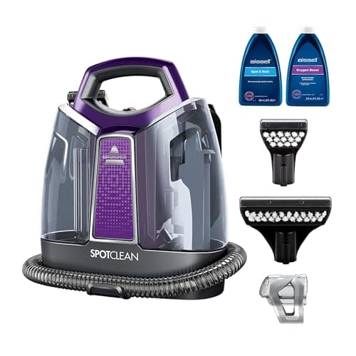 BISSELL SpotClean 36984 | Portable Carpet & Upholstery Spot Cleaner, Powerful 330w Motor, Specialised Formulas & Tools for Tough Stains, Pet Messes & Odour Removal