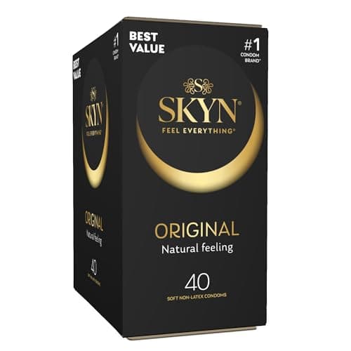 SKYN® Original Ultra-Soft Non-Latex Condoms 40 Pack