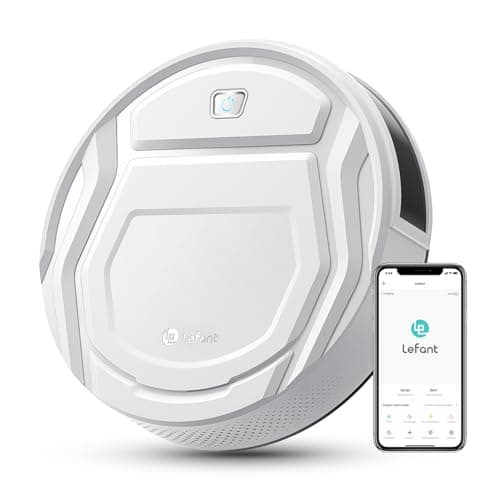 Lefant Robot Vacuum Cleaner, Upgraded Freemove 3.0 Technology, 2200Pa Suction, 120 Min Runtime, Self-Charging Slim, Quiet, 6 Cleaning Modes, WiFi/App/Alexa, Ideal for Pet Hair & Hard Floor (M210 Pro)