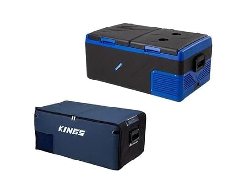 Kings Escape 75 Portable Fridge/Freezer 12/24V + Escape 75 Fridge Cover