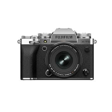 Fujifilm X-T5 Mirrorless Digital Camera, Silver + XF 16-50mm Lens