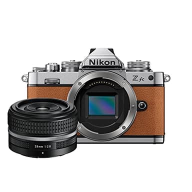 Nikon Z fc Mirrorless Camera (Amber Brown) + NIKKOR Z 28mm f/2.8 Lens Kit