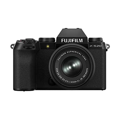 Fujifilm X-S20 Mirrorless Digital Camera + XC 15-45mm F3.5-5.6 OIS PZ Lens