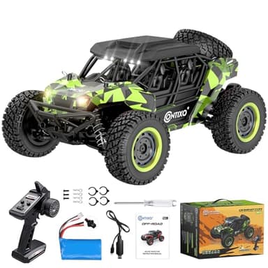 Contixo HC4 2.4GHz RC Remote Control High Speed Offroad All Terrain 4WD UTV Buggy Race Car - 1:16 Scale (Green)