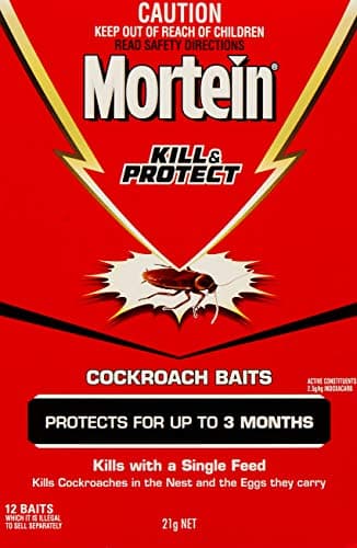 Mortein Kill & Protect Cockroach Baits, 12 Baits